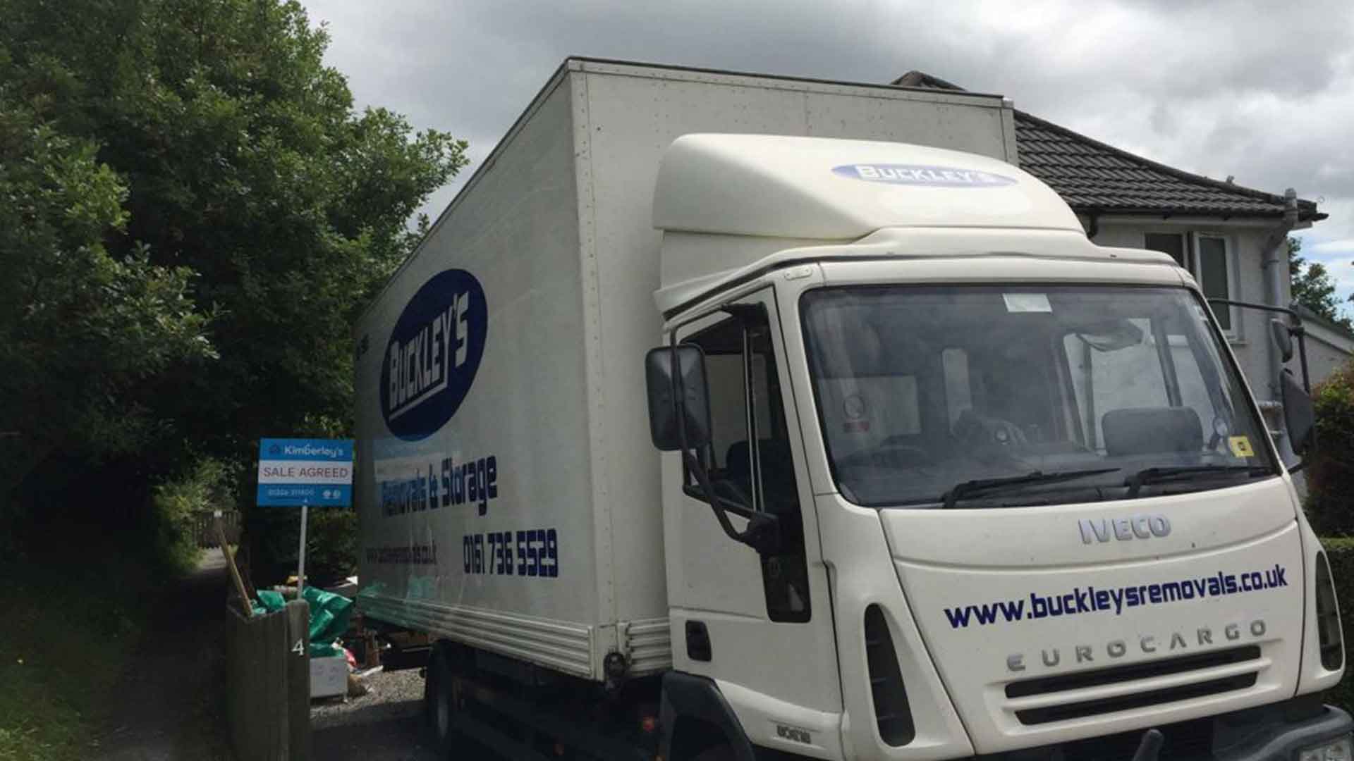 Buckleys Home Removals van